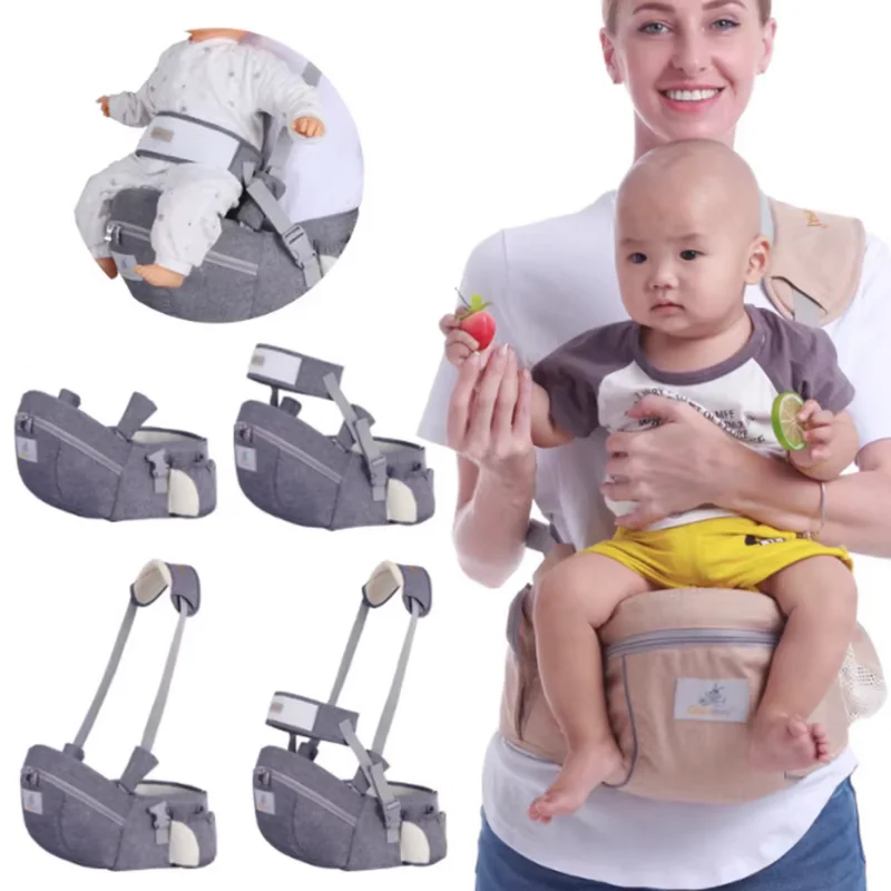 מנשא נייד עם מושב ירך וחגורת מותן