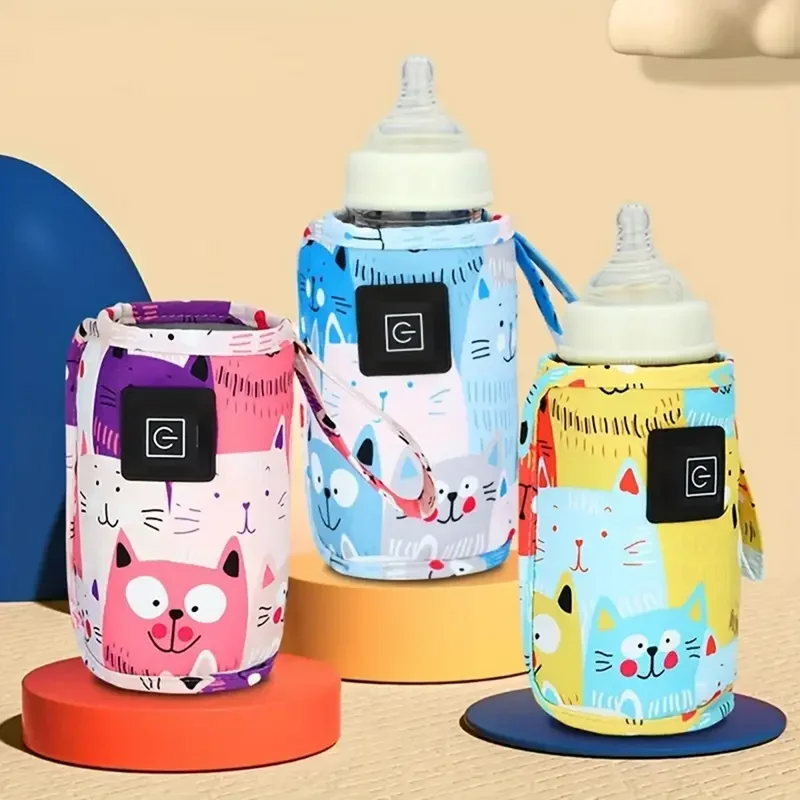 תיק צידנית לחלב אם עם מחמם USB